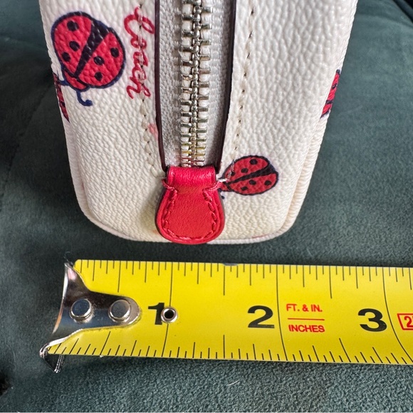 COACH | Ladybug Print Mini Cosmetic Pouch - Picture 10 of 10